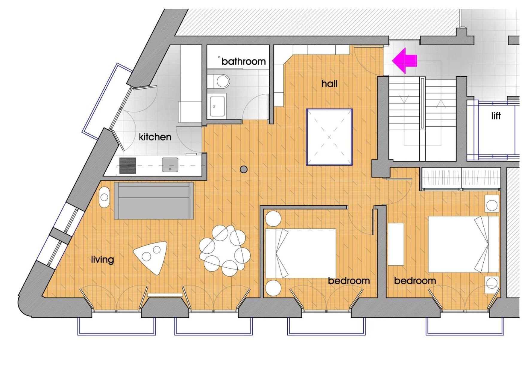 Homeyseville-Luxury Apartment Arenal 6 Pax, Parking Optional Eksteriør billede